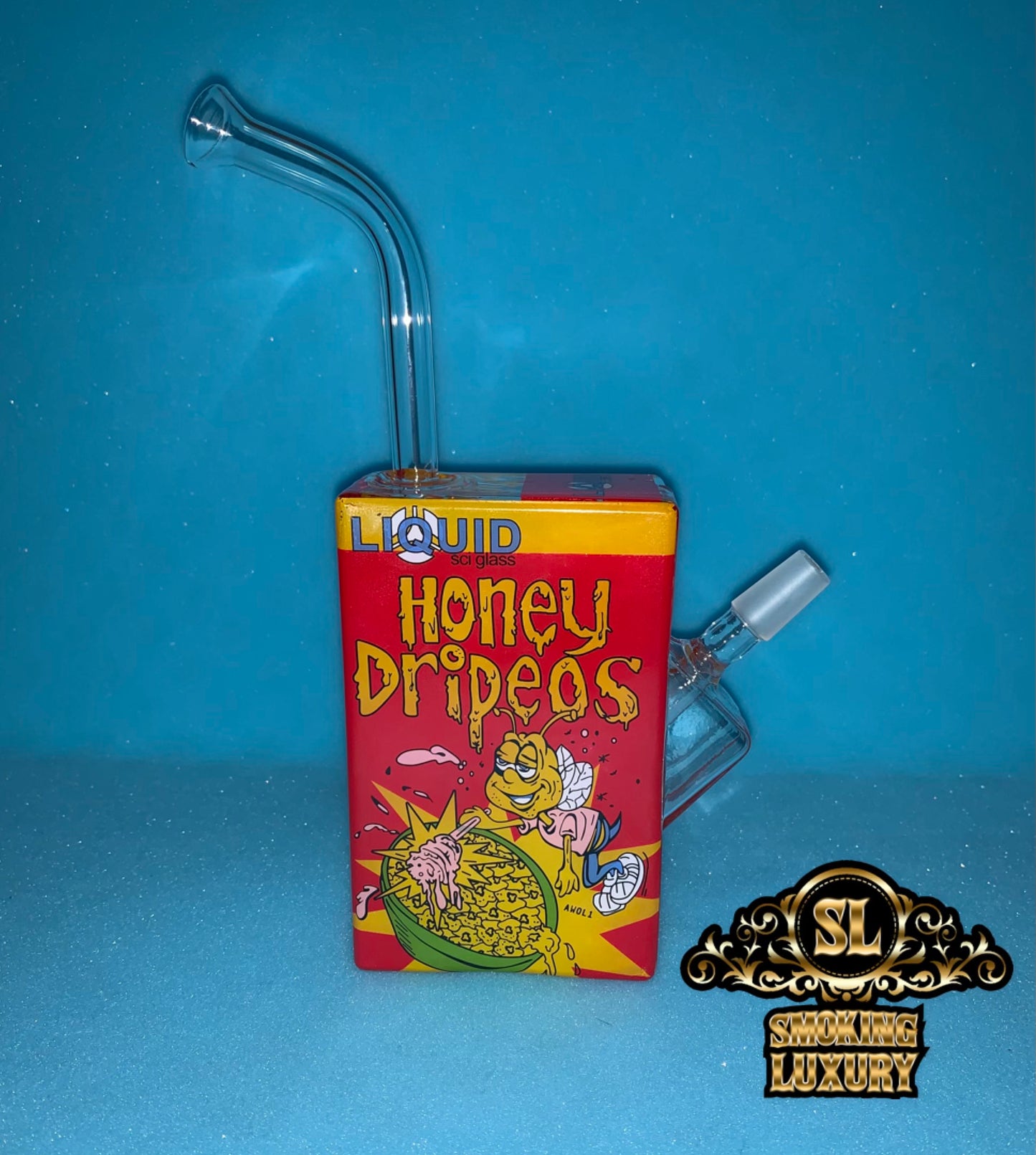 Smoking LUXURY Glass Pipes HONEY DRIPEOS